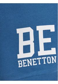 United Colors of Benetton - United Colors Of Benetton Spodnie dresowe 3BC1GF01P Niebieski Regular Fit. Kolor: niebieski. Materiał: bawełna #2