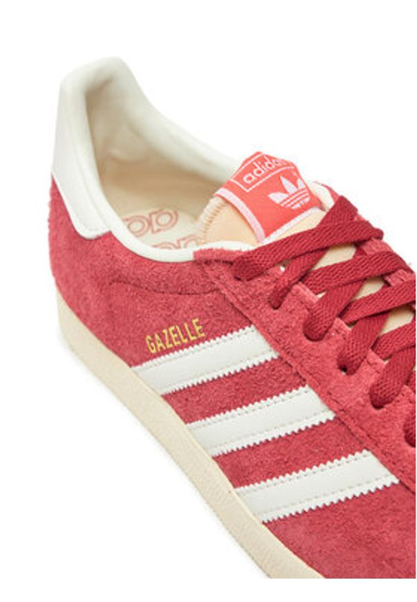 Adidas - adidas Sneakersy Gazelle IF9652 Czerwony. Kolor: czerwony. Materiał: skóra, zamsz. Model: Adidas Gazelle