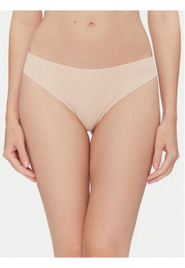 TOMMY HILFIGER - Tommy Hilfiger Komplet 3 par stringów UW0UW05959 Kolorowy. Materiał: bawełna. Wzór: kolorowy