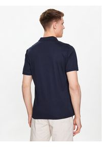 Calvin Klein Polo K10K111657 Granatowy Slim Fit. Typ kołnierza: polo. Kolor: niebieski. Materiał: bawełna #3