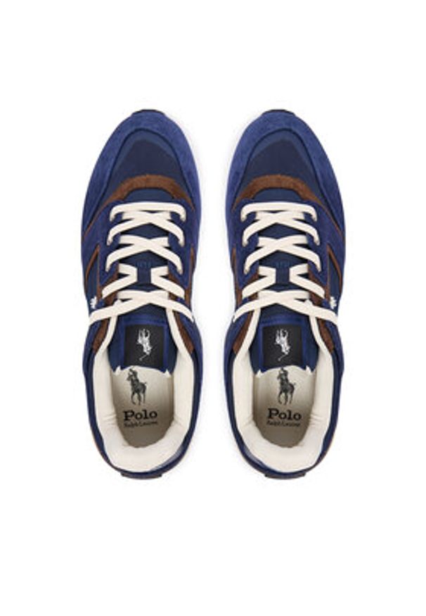 Polo Ralph Lauren Sneakersy Trn 89 Pp V2 809973975003 Granatowy. Kolor: niebieski. Materiał: zamsz, skóra