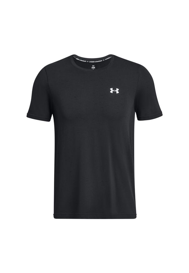 T-Shirt Under Armour Vanish Seamless Ss Dorosłych. Kolor: wielokolorowy, szary, czarny. Sport: fitness