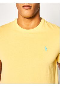 Polo Ralph Lauren T-Shirt 710671438 Żółty Custom Slim Fit. Typ kołnierza: polo. Kolor: żółty. Materiał: bawełna #3