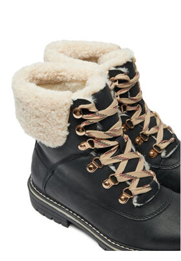 Jenny Fairy Trapery WS2927-09 Czarny. Kolor: czarny. Materiał: skóra