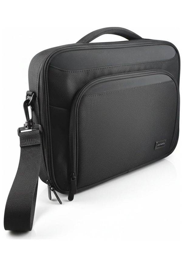 Torba 4smarts Target EcoClamshell 13-14'' czarny. Kolor: czarny. Materiał: materiał, neopren. Styl: casual