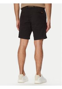 Jack & Jones Szorty materiałowe Adam Belted 12288603 Czarny Regular Fit. Kolor: czarny. Materiał: bawełna #2