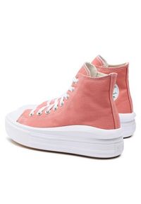 Converse Trampki Chuck Taylor All Star Move A06136C Różowy. Kolor: różowy. Materiał: materiał #6