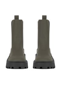 Juicy Couture Sztyblety HY58105-1 Khaki. Kolor: brązowy. Materiał: materiał #6