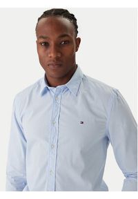 TOMMY HILFIGER - Tommy Hilfiger Koszula MW0MW40460 Błękitny Slim Fit. Kolor: niebieski. Materiał: bawełna #2
