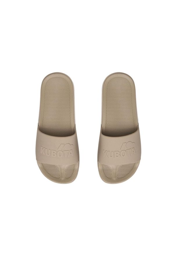 Kubota Klapki Basenowe Basic Plain. Kolor: beżowy. Styl: sportowy