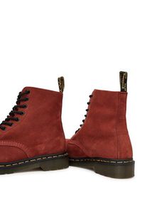 Dr. Martens Trapery 1460 Pascal DM41402600 Czerwony. Kolor: czerwony. Materiał: nubuk, skóra #3