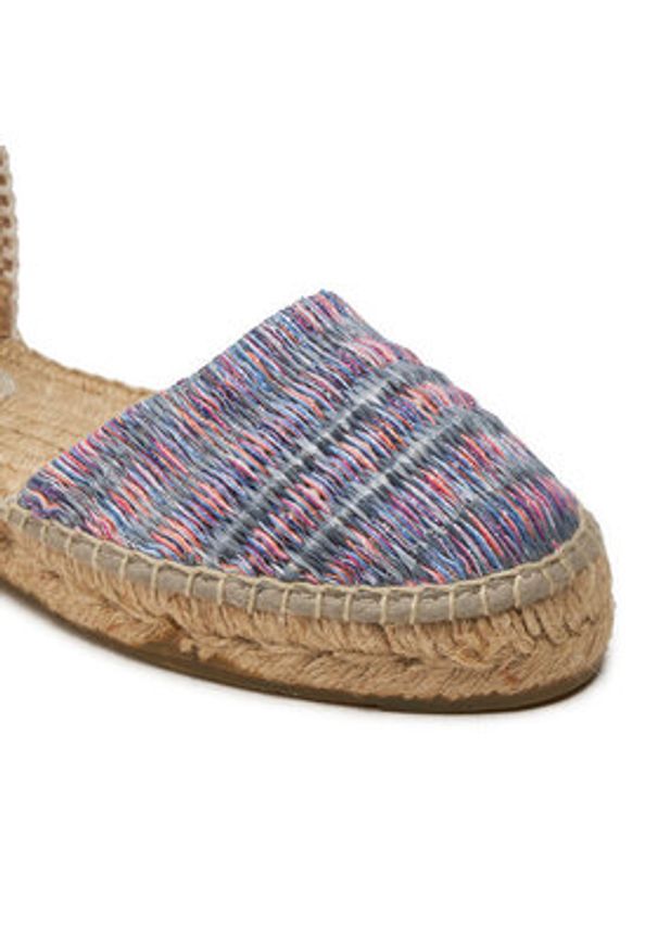 Manebi Espadryle Acapulco Flat Valenciana Espadrilles G 0.6 P0 Fioletowy. Kolor: fioletowy. Materiał: materiał
