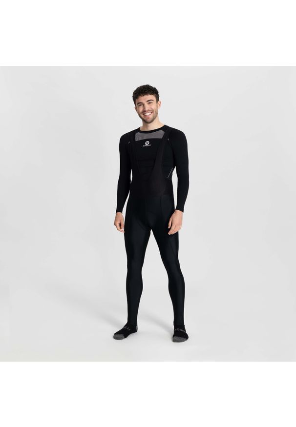 ROGELLI - Spodenki Rogelli Core. Kolor: czarny, szary, wielokolorowy. Sport: kolarstwo