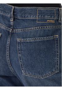 Pinko - PINKO Jeansy Wanda 101733 A2RQ Granatowy Regular Fit. Kolor: niebieski #4
