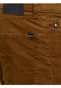 Big-Star - Spodnie męskie sztruksowe brązowe Isaac Cord 803. Stan: podwyższony. Kolor: brązowy. Materiał: sztruks. Sezon: lato. Styl: klasyczny #5