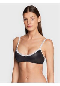 Calvin Klein Swimwear Góra od bikini KW0KW01946 Czarny. Kolor: czarny. Materiał: syntetyk