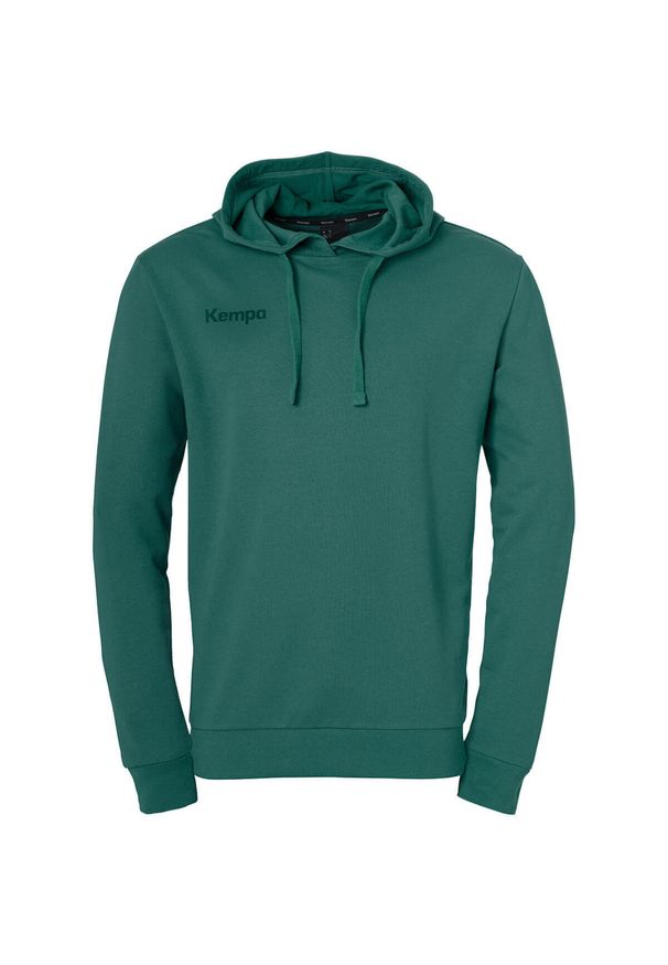 KEMPA - Bluza z kapturem Kempa. Typ kołnierza: kaptur. Kolor: wielokolorowy, niebieski, czarny, zielony. Wzór: napisy. Sport: piłka ręczna