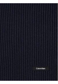Calvin Klein Szalik Classic K50K512367 Czarny. Kolor: czarny. Materiał: materiał, bawełna