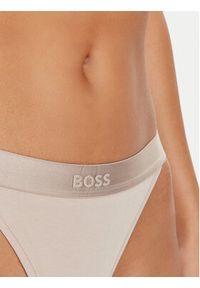 BOSS - Boss Stringi 50520398 Beżowy. Kolor: beżowy. Materiał: bawełna