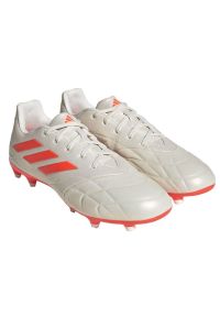 Adidas - Buty piłkarskie adidas Copa Pure.3 Fg M HQ8941 białe białe. Zapięcie: sznurówki. Kolor: biały. Materiał: syntetyk, guma. Sport: piłka nożna #5