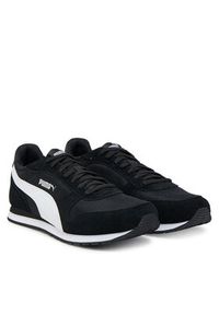 Puma Sneakersy St Miler 401622 01 Czarny. Kolor: czarny. Materiał: skóra, zamsz