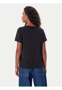 Mustang T-Shirt Alma 1016748 Czarny Regular Fit. Kolor: czarny. Materiał: bawełna #3