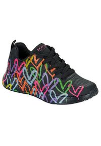 skechers - Buty do chodzenia damskie Skechers Uno Light Heart Of. Zapięcie: sznurówki. Kolor: wielokolorowy. Materiał: syntetyk, tkanina, materiał. Szerokość cholewki: normalna. Sport: turystyka piesza