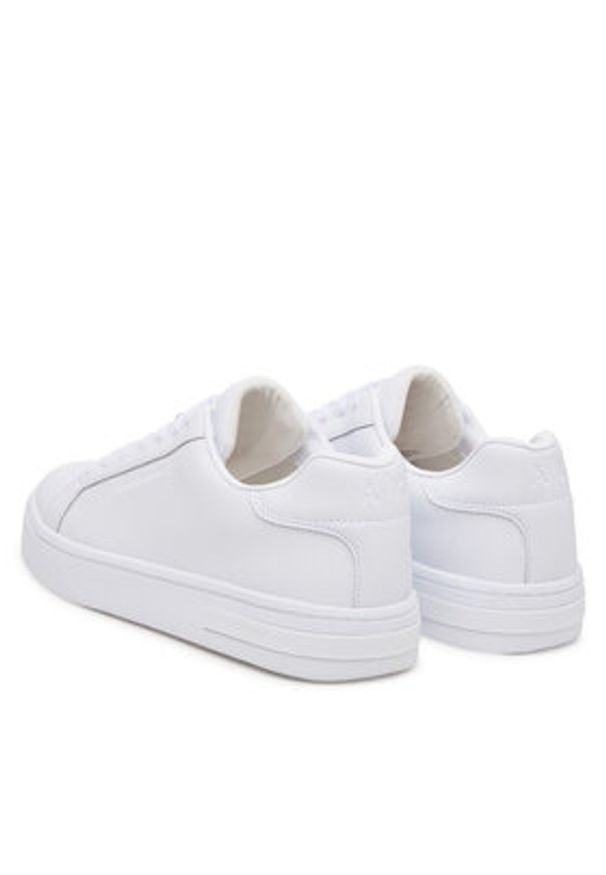 Armani Exchange Sneakersy XW000295 AF11912 U0002 Biały. Kolor: biały. Materiał: skóra