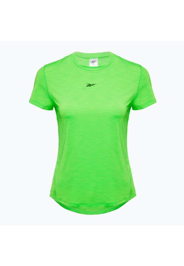 Reebok Fitness - Koszulka Reebok Rbk-Chill Athletic Tee. Kolor: zielony. Sport: fitness