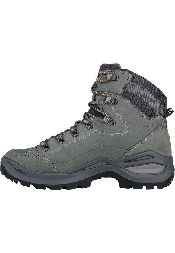 Buty trekkingowe damskie Lowa Renegade Evo Mid Gtx. Wysokość cholewki: za kostkę. Kolor: szary. Materiał: skóra. Szerokość cholewki: normalna