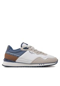 Pepe Jeans Sneakersy London Seal M PMS40001 Biały. Kolor: biały. Materiał: materiał