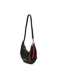 Love Moschino - LOVE MOSCHINO Torebka JC4308PP0MK1100A Czarny. Kolor: czarny. Materiał: skórzane #4