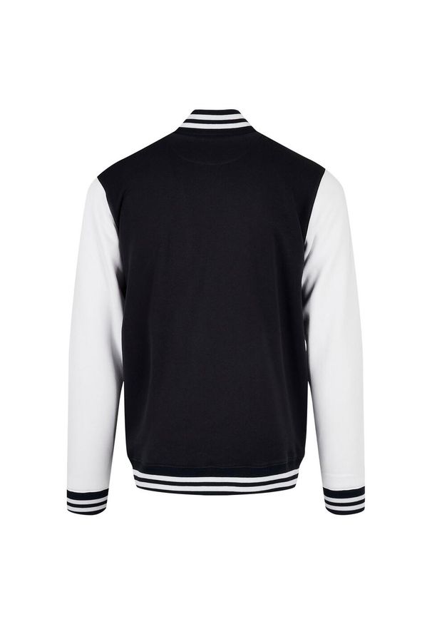 BUILD YOUR BRAND - Męska Kurtka Basic Varsity. Kolor: biały, wielokolorowy, czarny