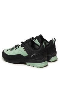 Aku Trekkingi Rock Dfs Gtx W'S GORE-TEX 723 Zielony. Kolor: zielony. Materiał: skóra, zamsz. Styl: rockowy