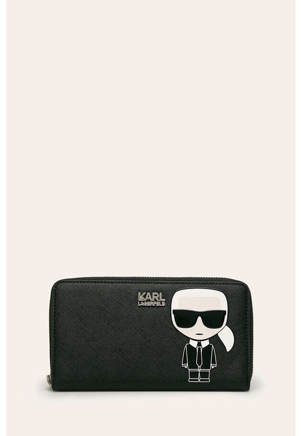 Karl Lagerfeld - Portfel 201W3203. Kolor: czarny