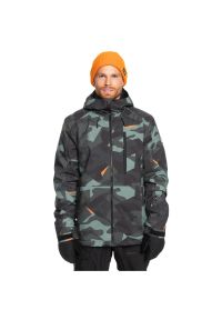 Kurtka snowboardowa męska Quiksilver Mission Printed. Kolor: wielokolorowy. Sezon: zima. Sport: snowboard