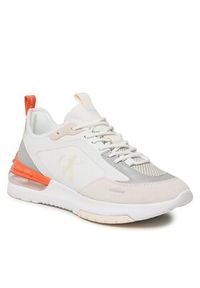 Calvin Klein Jeans Sneakersy Sporty Runner Comfair Xray YM0YM00630 Biały. Kolor: biały. Materiał: materiał #4