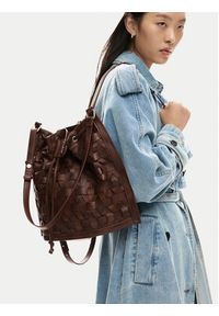 Desigual Plecak 26SAKP14 Brązowy. Kolor: brązowy. Materiał: skóra #2