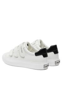 Calvin Klein Sneakersy Vulcanized Slip On Velcro Lth HW0HW01909 Biały. Zapięcie: bez zapięcia. Kolor: biały #3