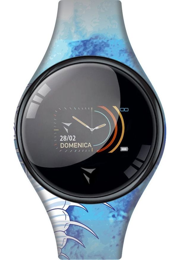 Smartwatch Techmade Smartwatch dla chłopca Techmade TM-FREETIME-SEA1-BL niebieski pasek. Rodzaj zegarka: smartwatch. Kolor: niebieski