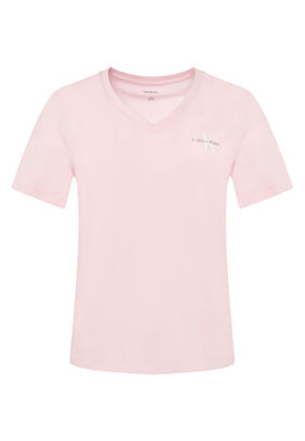 Calvin Klein Jeans Komplet t-shirtów LV047C906G Różowy Regular Fit. Kolor: różowy. Materiał: bawełna