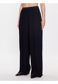 Max Mara Leisure Spodnie materiałowe Alfonsa 2337860134 Czarny Wide Leg. Kolor: czarny. Materiał: materiał, syntetyk