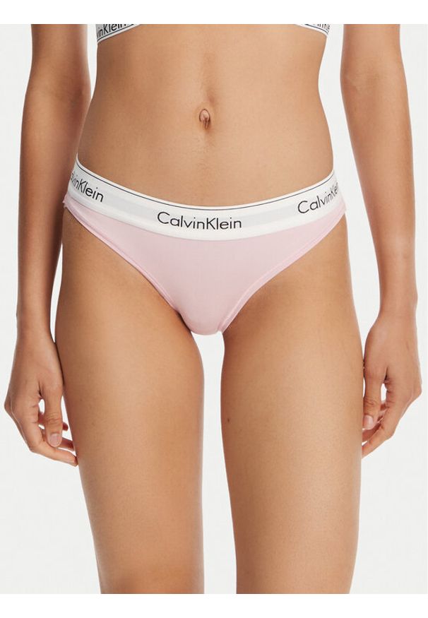Calvin Klein Underwear Figi klasyczne 0000F3787E Różowy. Kolor: różowy. Materiał: bawełna