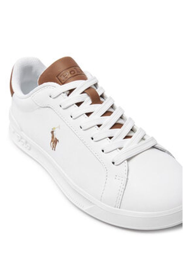 Polo Ralph Lauren Sneakersy 804953175001 Biały. Kolor: biały. Materiał: skóra