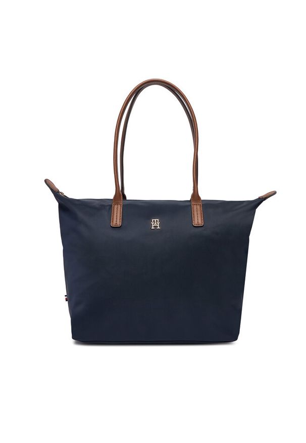 TOMMY HILFIGER - Torebka Tommy Hilfiger. Kolor: niebieski
