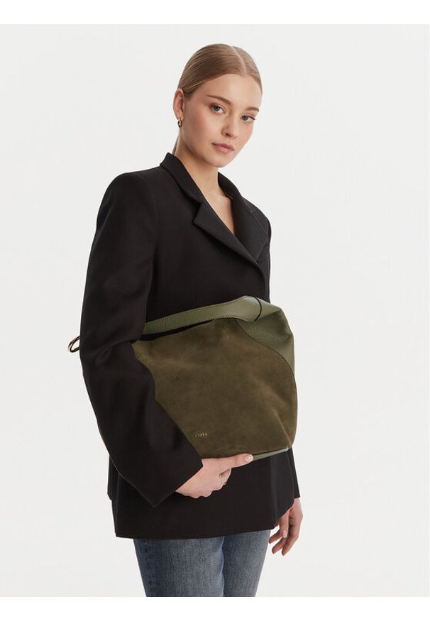 Furla Torebka Lara M WB01900 BX1895 BG 4554S Zielony. Kolor: zielony. Materiał: skórzane