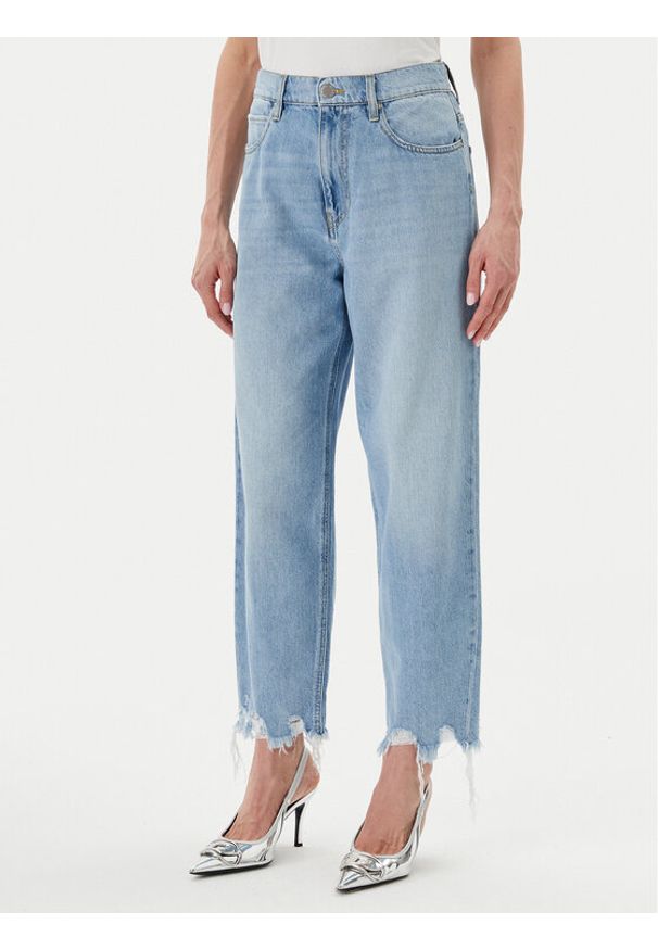 Pinko - PINKO Jeansy Estelle 103857 A2E5 Niebieski Relaxed Fit. Kolor: niebieski