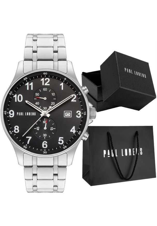 Zegarek męski Paul Lorens GHOST-PL20002B-1C1