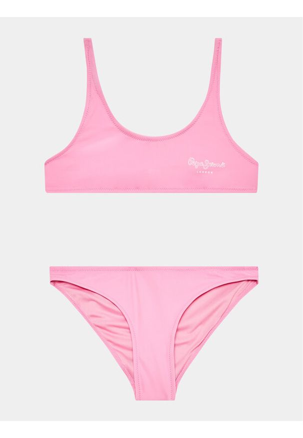Pepe Jeans Strój kąpielowy Mauricia PGB10387 Różowy. Kolor: różowy