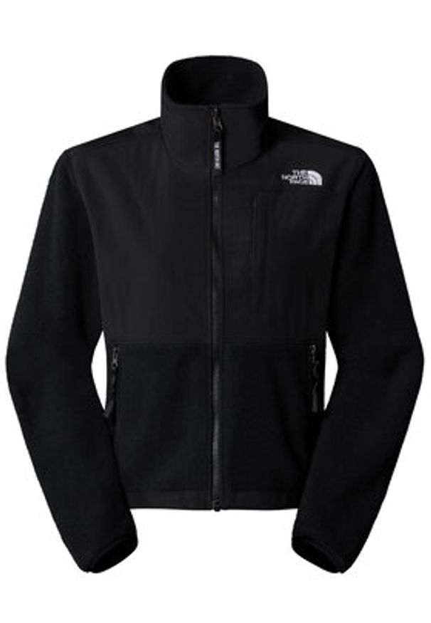 The North Face Polar Retro Denali NF0A88YR Czarny Regular Fit. Kolor: czarny. Materiał: syntetyk. Styl: retro